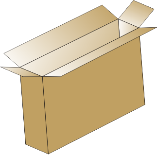 Full Overlap Slotted Carton